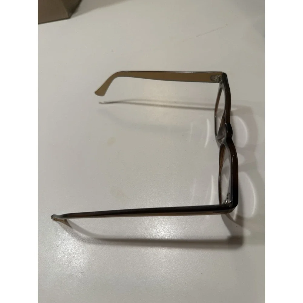 50s Vtg VAM USA Hornrim Eyeglasses Rootbeer Translucent Frames Estate